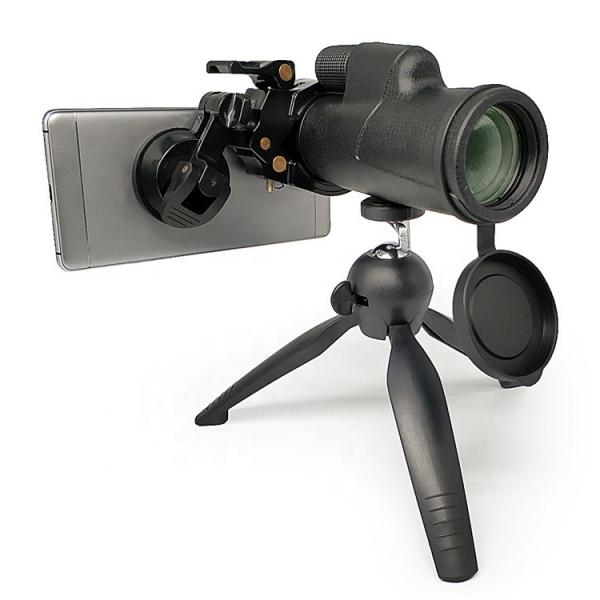 IPX7 Waterproof Mobile Phone Telescope , 12x50 Monocular Telescope For Smartphone