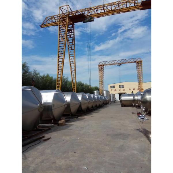 Stainless Steel Pro Beer Brewing Equipment 10BBL Fermentation Tank Four Legs