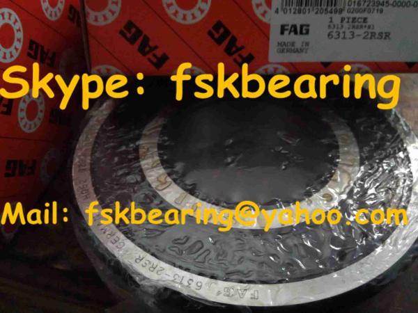 6313-2RSR FAG Ball Bearings with Lip Seals for Agricultural machinery