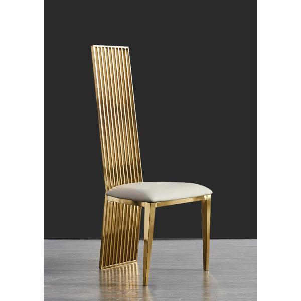 Light Luxury Fancy Kitchen Chairs High End Dining Chairs Backrest Included