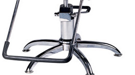 Traditional Salon Hair Styling Chairs 5 Stars Base With PU Armrest , Black Color