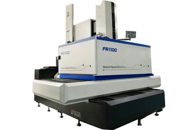 CNC Medium Speed Wire Cutting Machine 0.01mm Machine Accuracy With Industrial Computer