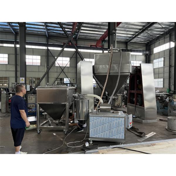 Mezclador de cono cuadrado SS316 Máquina mezcladora de mezcla de polvo de nutrición farmacéutica