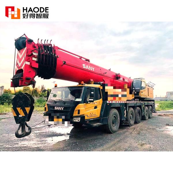 Подержанное оборудование для подъема Sac2000e 200t Мобильный грузовик-кран