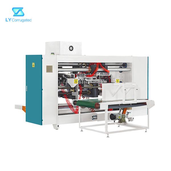 Máquina de costura da caixa de alta velocidade, máquina de costura industrial do ponto da caixa 3300W