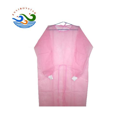 High quality disposable surgical isolation gown nonwoven PP with PE film