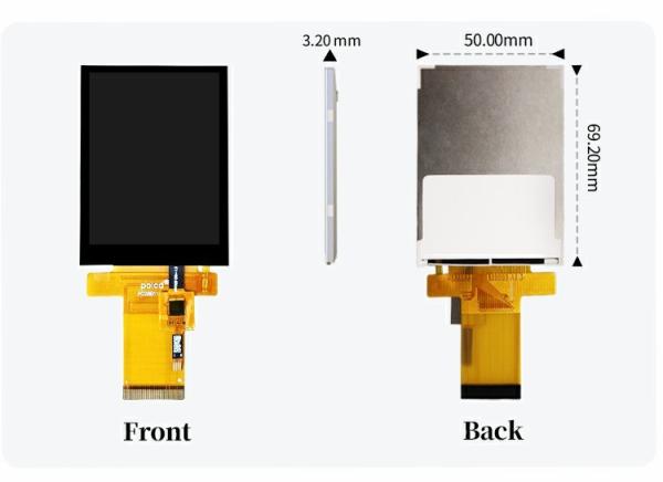 Polcd Tft RGB 2.8 Inch Industrial Controller Color Display Panel Capacitive Touch Screen IPS LCD Module
