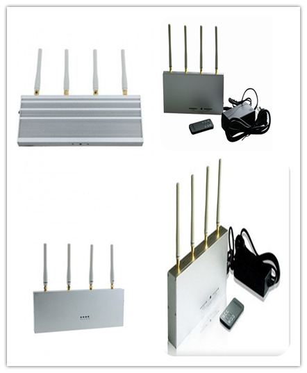 Exquite 3G Remote Control Jammer 4 Antenna With 15m Jamming Range