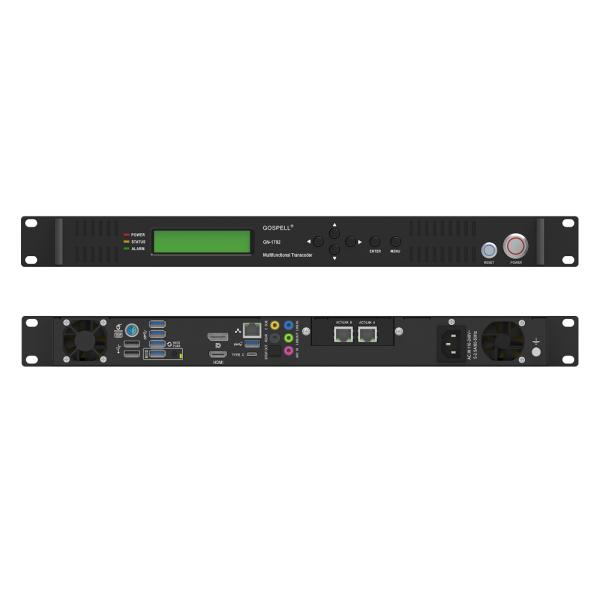 Transcoder канала UHD OTT DVB телевизионной передачи HEVC AVC IPTV 4K цифров ультра Multi