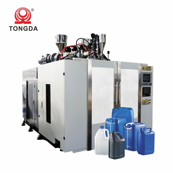 Detergent Liquid Soap Daily Chemical Bottle Blow Molding Machine HDPE Horizontal