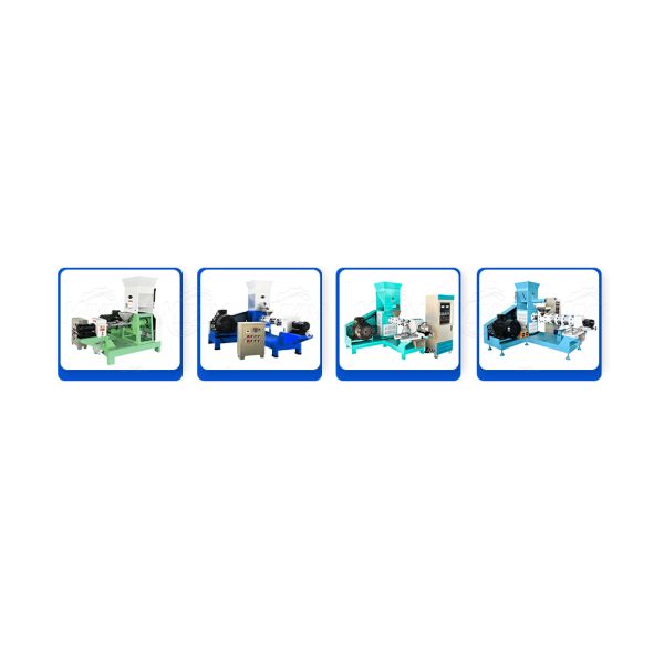 Fish Feed Small Diesel Engine Floating Tilapia Fish Feed Extruder Animal Rabbit Dog Feed Food Mill Pellet Making Machine