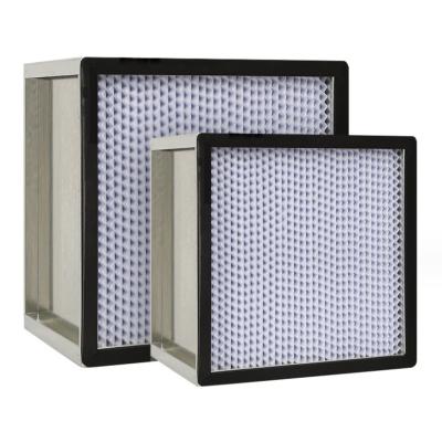 Industrial Deep Pleated HEPA ULPA Filters With high Filtration Efficiency