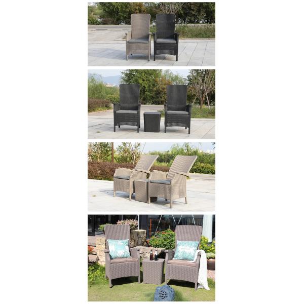 Garden Chair for Outdoor Furniture Plastic High Back Coffee Dining Arm Chair in Patio