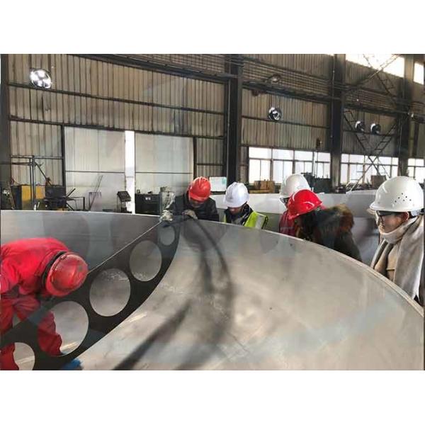 Двухшпиндельное эллипсоидальное блюдо кончает 1200mm Dimater 25mm толщиной для бака для хранения