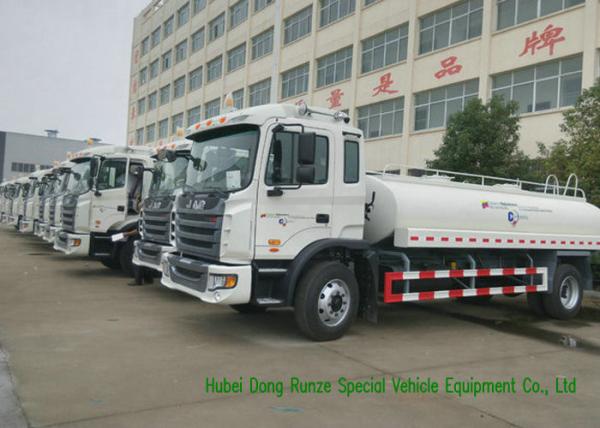 JAC 4X2 Water Transport Liquid Tank Truck With HONDA Water Pump 10m3