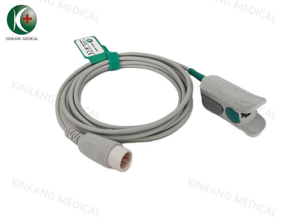 Medical Adult Finger Clip Spo2 Sensor Cable for Welch Allyn