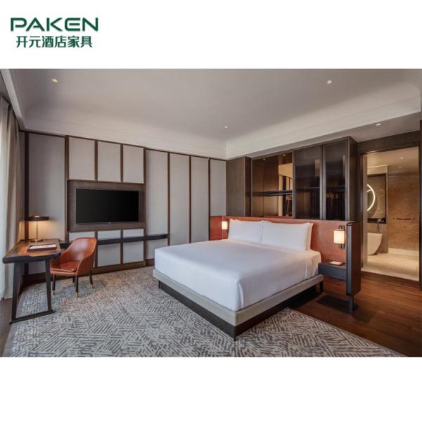 Solid Wood Veneer 5 Star Hotel Lobby Furniture