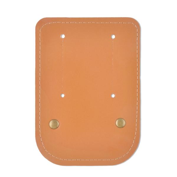 Tela de medição de metal durável de couro real para cinturão de medição de fita holster cor de bronze