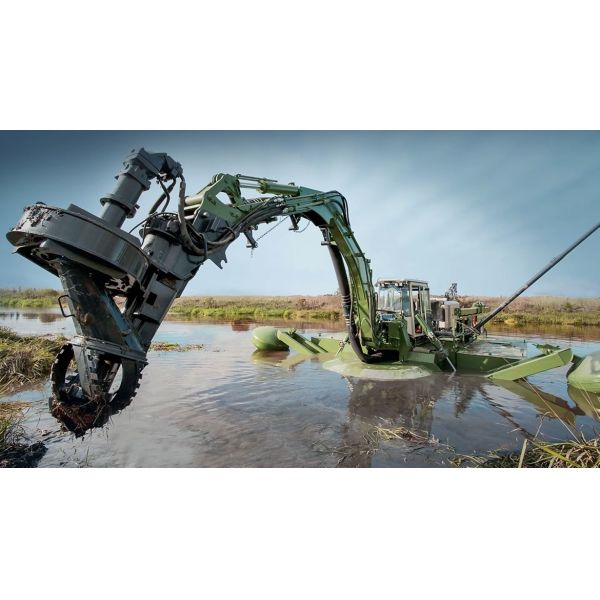 Amphibious Swamp Buggy Excavator with 10 inch Draught 25KG Weight