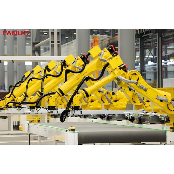 Turnkey FANUC Robot Laser Cutting System with Water Cooling, Safety Enclosure,for Metal Sheet Tube 3D Processing