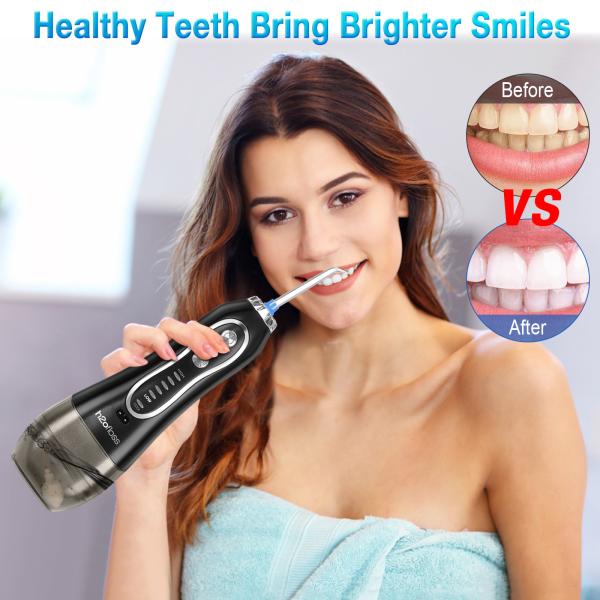 15 Years Factory Free OEM IPX7 Waterproof Portable Dental Water Jet Teeth Water Flosser Oral Irrigator Water Pik