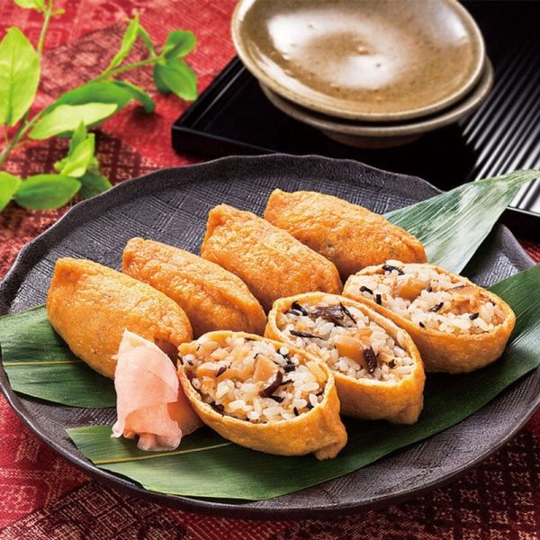 Hot Sale Healthy Fresh Halal Fried Marinated Brushed Vegetarian Meat Frozen Seasoned Oil Tofu Inari Tofu