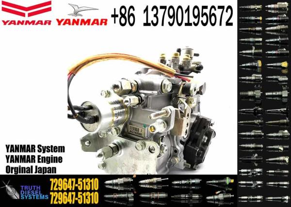 Bomba de injeção de combustível diesel 4D88E X4 PC55 Para máquina de escavação Bomba de injeção de combustível Assy 729647-51310