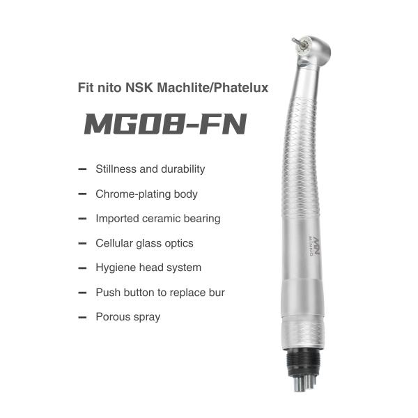 Быстросоединяющийся волоконно-оптический рукоят 4 Air LED высокоскоростной рукоят