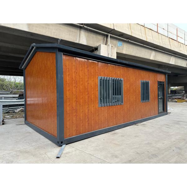 Fast Assembly Flat Storage Container Insulated Prefabricated Living Container Home for Office Professional Customization