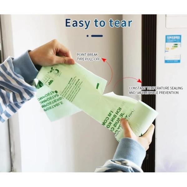 dry cleaning laundry wash bag with die cut handle, Biodegradable Compostable Hotel Plastic Laundry Bag, laundry bag eco-