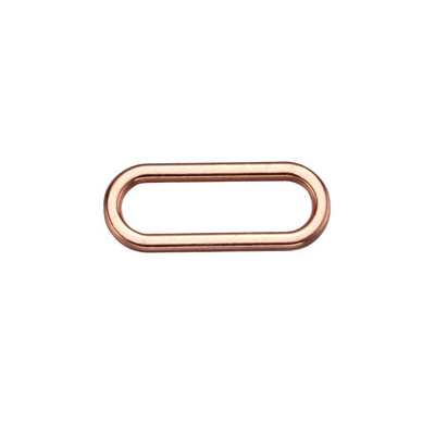 Ржавеют кольцо и слайдер бюстгальтера свободного металла овальные регулируемые