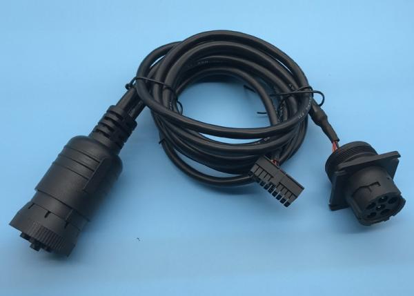 Deutsch 6 Pin J1708 Female to Molex 20 Pin Female and J1708 Male Splitter Y Cable