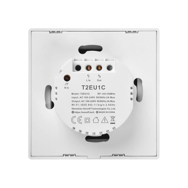 Sonoff Eu Us Uk Smart Wifi Wall Light Switch 1 2 3 Gang Touch/wifi/rf/app Remote Smart Home Wall Touch Switch Work With