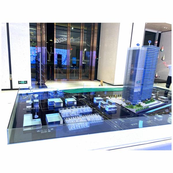 Urban Development 1:100 Scale Model Residential Towers Modern Architectural Models