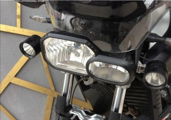 IP67 Waterproof 10W Small Motocycle LED Lights with Cree LED, Light with Bracket for bike,Aluminum hoursing,TOP Quality
