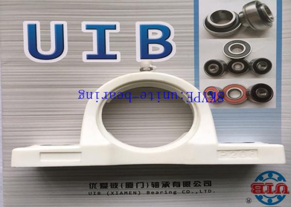P205 Thermoplastic Plastic Bearing Blocks Housings Corrosion Resistance