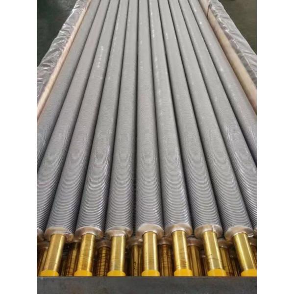 Customized Extruded Fin Tube with Copper / Steel Performance