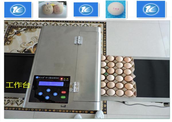 High Resolution Egg Inkjet Date Code Printer With No Need Clean Nozzle