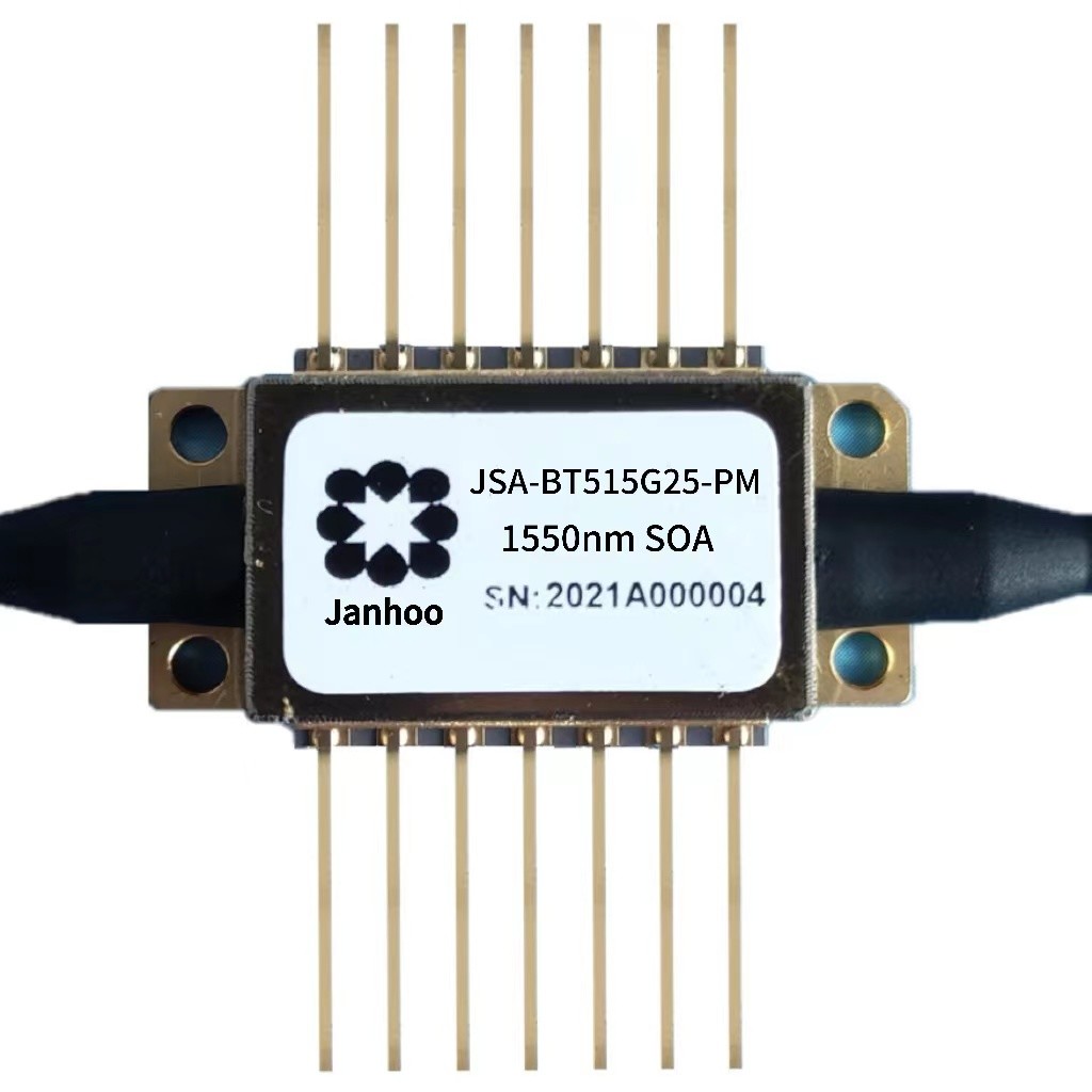 Janhoo Advanced 1550nm PM SOA 14pin Butterfly для оптической волоконной сенсорной системы Janhoo полупроводниковый оптический усилитель