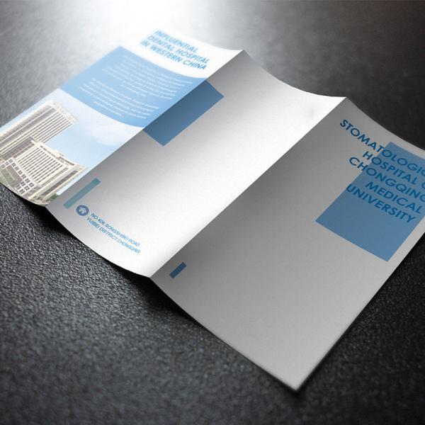 Instruções do folheto Impressão a cores personalizadas Pedaço com LOGO Spot UV Manufacturer