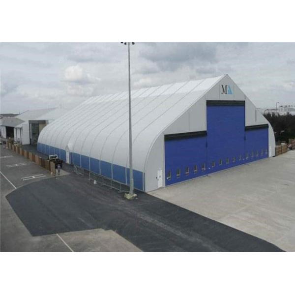 Aluminum Big White PVC Canopy 50m Temporary Warehouse Tent