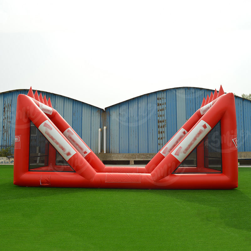 Commercial Grade Inflatable Basketball Game Dual Lane Basketball Shootout for Party Rental Business