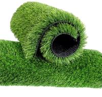 Équipement sportif LDK 40mm Aménagement paysager Terrain de football Céréales synthétiques Tapis d'herbe pour terrain de football 180 points/mètre