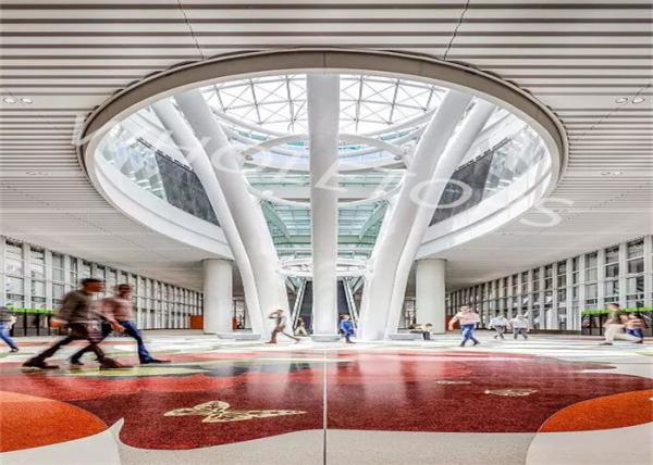 Special Decorative Aluminum Ceiling Panel 2.5mm Thickness SGS