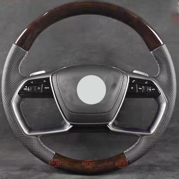 A-u-d-i A 6 L A 7 A 8 Q 7 Q 5 Peachwood Carbon Fiber Steering Wheel