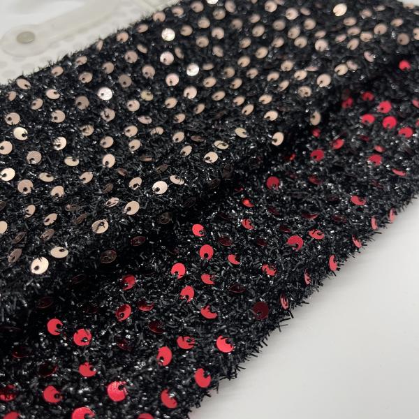 Pattern Lightweight Sequence Embroidery Fabric M01-005
