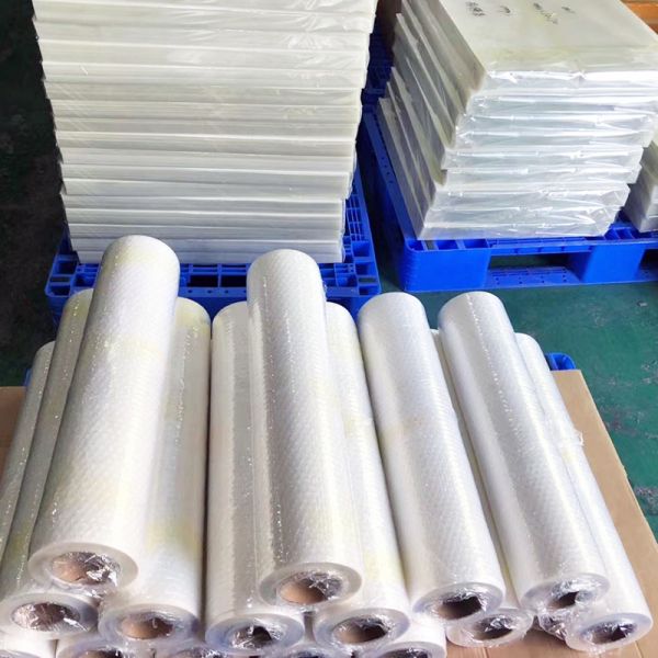 Fcolor High Quality  Matte 60cm*100m Hot Peel Digital DTF PET Transfer Film for T-shirts