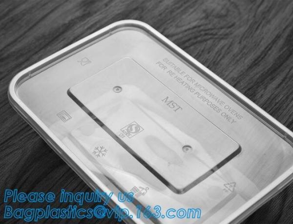 28oz Rectangular single-use Salad box manufacturer,Eco-friendly OPS Transparent Plastic Salad Container Wedding Disposab