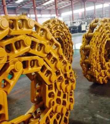 40SiMnTi PC100-5 Link de esteira para escavadeira amarelo