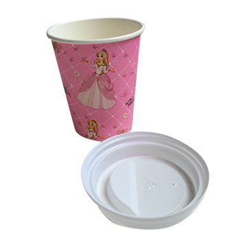 couvercles 90mm jetables de tasse de café de 80mm, couvercle biodégradable de tasse de papier de picoseconde pour 10oz 12oz 16oz 22oz